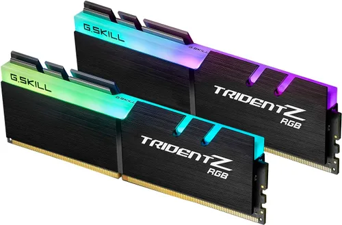 G.SKILL Trident Z RGB Series DDR4 RAM (XMP) 64 GB (2 x 32 GB) 3600MT/s CL18-22-22-42 1.35V Intel AMD Memoria de computadora de escritorio U-DIMM