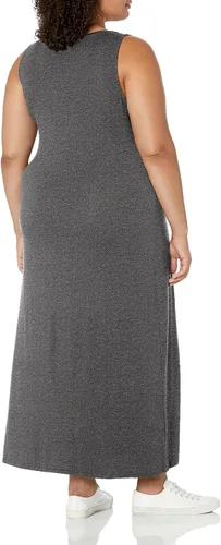 Miniatura 2 de Tienda Essentials - Vestido largo sin mangas para mujer