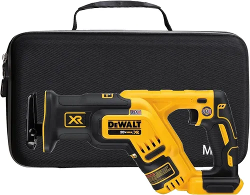 Miniatura 5 de Mchoi Funda de transporte a prueba de golpes compatible con la sierra recíproca DEWALT 20V MAX XR DCS354B / DCS367B, solo funda