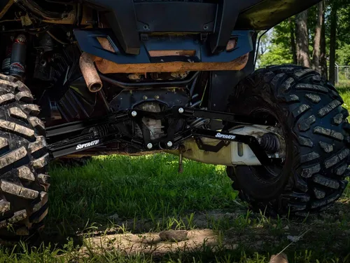 Miniatura 2 de SuperATV Brazos de Reacción Posteriores y Varillas Posteriores, de Alta Distancia, en Caja, para Polaris RZR XP 900 / XP 4 900 (2011-2014) - Negro