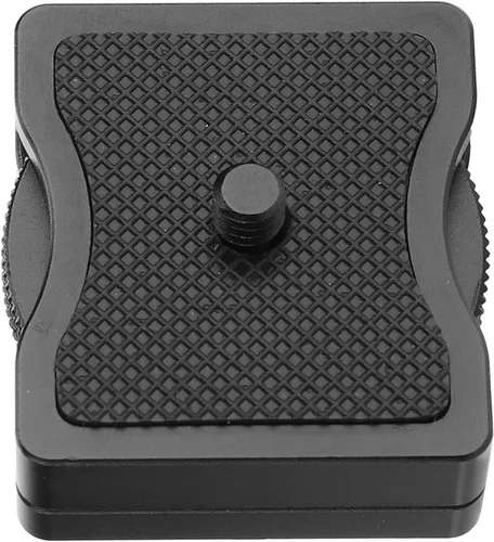 Miniatura 7 de Placa elevadora de cámara 1/4 "Tornillo Placa elevadora Altura de la cámara Adaptador de elevación rápida Estabilizador de cámara Altura Elevador