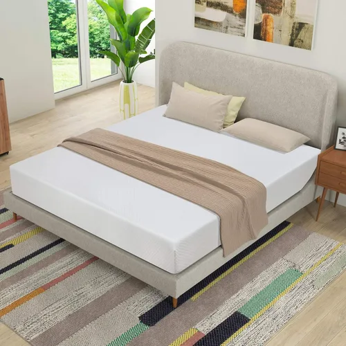 Miniatura 18 de Colchón individual de espuma viscoelástica de 5 pulgadas con certificado CertiPUR-US para sueño fresco y alivio de presión, colchón de cama