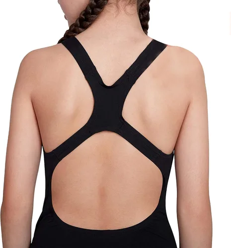 Miniatura 2 de Speedo Traje de baño de medallista Endurance Plus para niñas en negro o rojo