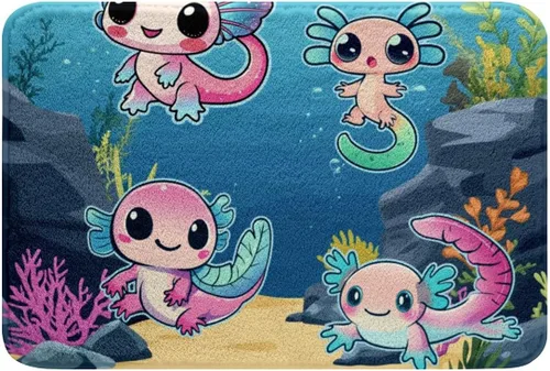Miniatura 29 de Cherry - Alfombra de baño de 16 x 24 pulgadas para niños, tapete de baño de frutas tropicales, novedoso y divertido tapete de puerta de comida