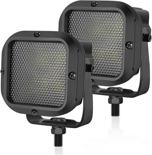 Miniatura 16 de Cubo de luz LED todoterreno de 3 pulgadas, luz de marcha atrás CREE Combo cuadrado LED cubo de luces de zanja de trabajo, barra de luz de respaldo