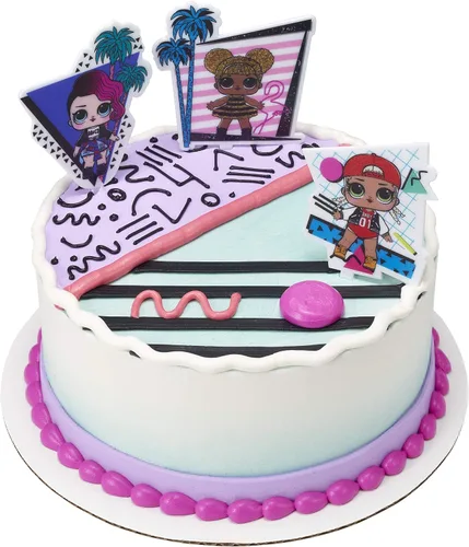 Miniatura 3 de DecoPac L.O.L. Surprise! Born to Sparkle Cake Topper DecoSet® - Decoración para tartas