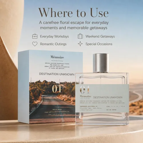 Miniatura 4 de Destination Unknown 3.4 oz. Eau de Parfum de Memoire Archives
