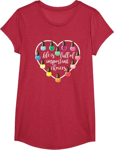 Miniatura 68 de Life Is Full Of Important Choices - Camiseta de regalo para esmalte de uñas