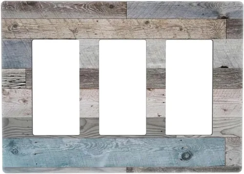 Miniatura 135 de Placa de pared decorativa en blanco de 1 gang sin dispositivo para receptáculo hippie de mediados de siglo 1970 años 60 abstracto boho años 70 sol