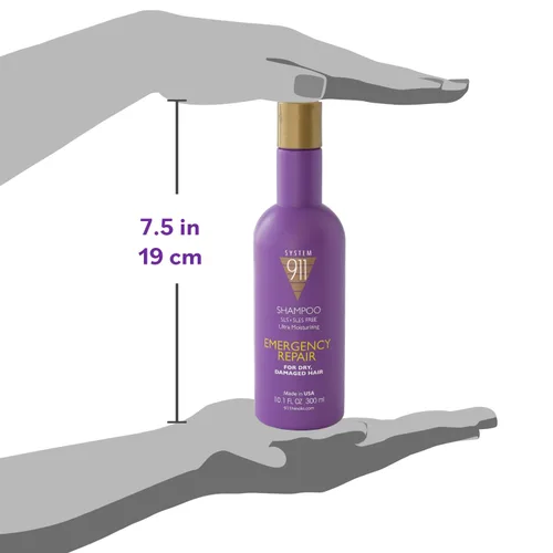 Miniatura 7 de Hayashi System 911 Shampoo 10.1oz & Emergency Pak 8.4oz "Set