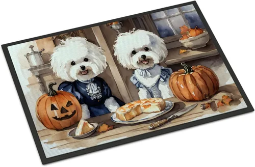 Miniatura 49 de Caroline's Treasures DAC1720MAT Affenpinscher - Tapete de otoño para cocina, con calabazas, 18 x 27 pulgadas, tapete para puerta delantera