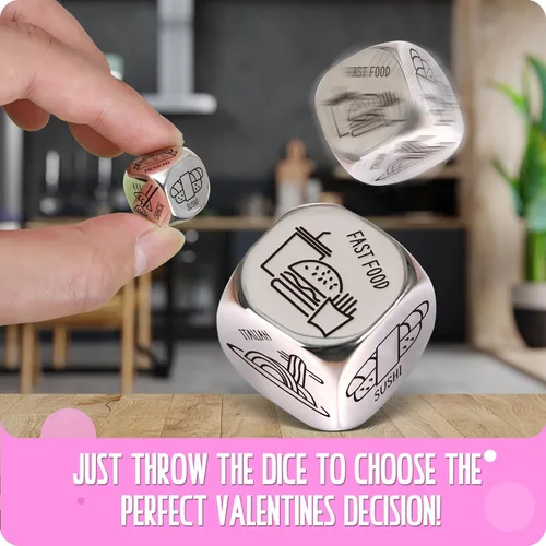 Miniatura 4 de Regalos para el día de San Valentín para él, regalos para hombres para él, día de San Valentín, aniversario para pareja, novio, marido, dados