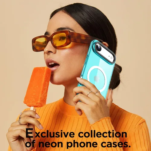Miniatura 359 de AICase Funda protectora para iPhone 16 compatible con iPhone 16, delgada, ligera, transparente [no amarillenta] Diseño vibrante