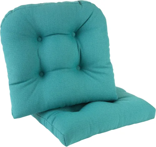Miniatura 55 de Klear Vu Gripper Overstuffed - Cojines universales antideslizantes para silla de comedor para decoración de cocina o uso de oficina, almohadilla