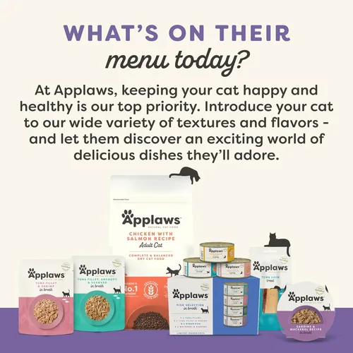 Miniatura 5 de Applaws Alimento húmedo natural para gatos en salsa, ingredientes limitados y naturales, alto contenido de proteínas sin aditivos artificiales
