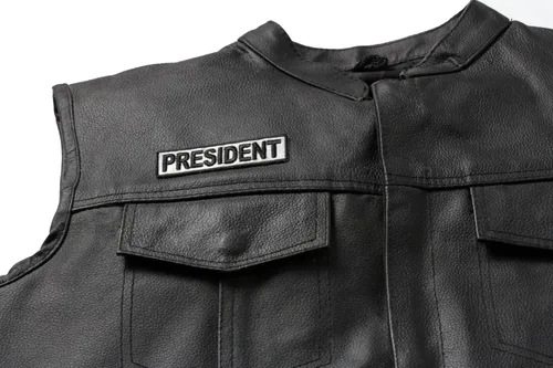 Miniatura 2 de President Patch, parches de club de motocicleta para motociclistas (P3744)