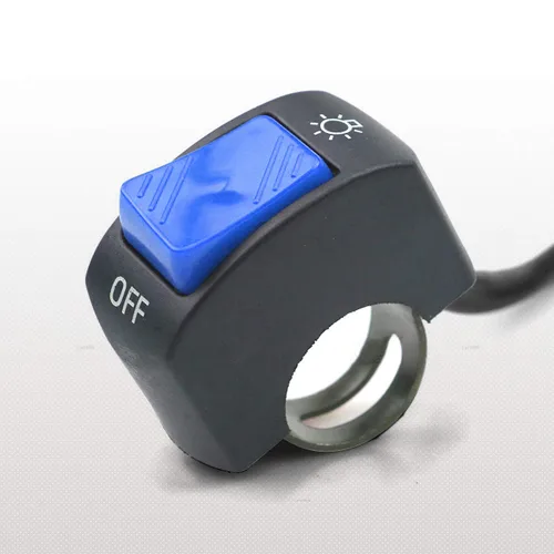 Miniatura 3 de 1 pieza de interruptor de manillar de motocicleta, botón de encendido y apagado, parte de ajuste para luz de motocicleta LED U5 U7 U2, interruptor