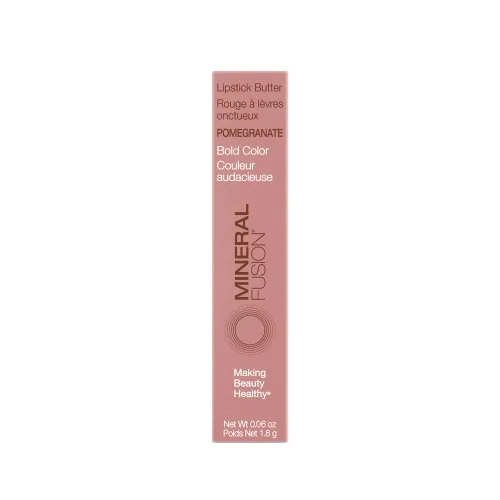 Miniatura 2 de Mineral Fusión Lipstick Mantequilla, Pomegranate