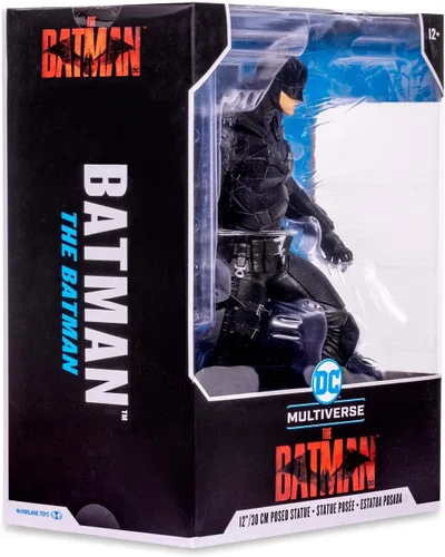 Miniatura 10 de McFarlane Multiverse The Batman de la película de Batman - Figura de lujo de 12 pulgadas, multicolor (el estilo de la figura puede variar)