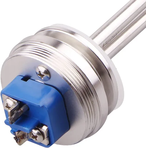 Miniatura 3 de DERNORD Calentador de agua de inmersión de acero inoxidable con elemento calefactor plegable de 1.5 pulgadas (OD50.0.197 in) (120V 1500W)