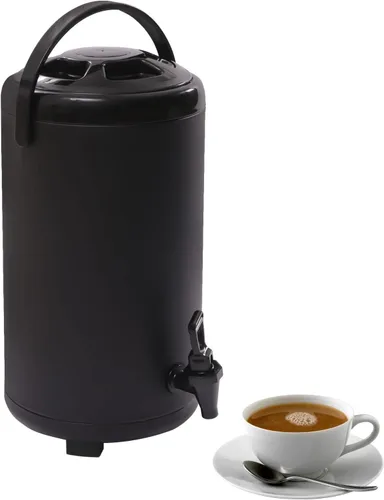 Miniatura 15 de Dispensador de bebidas calientes, dispensador de bebidas con aislamiento de acero inoxidable, dispensador de bebidas frías y calientes
