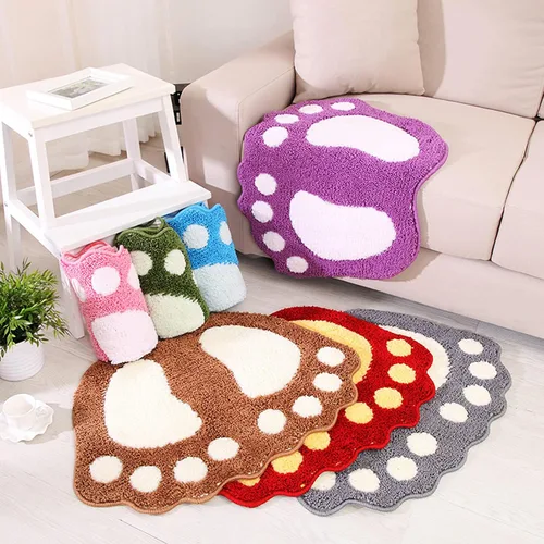 Miniatura 3 de Alfombras de baño, absorbentes de agua, antideslizantes, para usar en el baño, ducha, habitación, etc. Tapete de baño de microfibra suave, lavable a