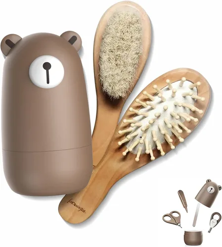 Miniatura 11 de Juego de cortaúñas para bebé, kit de uñas para bebé con bonito estuche, manicura infantil y pedicura para cuidado de la salud para recién nacidos
