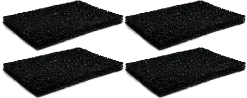 Nispira Repuesto de filtro de olor de carbón activado, desodorantes compatibles con cubos de basura Simplehuman Filtro, 4 paquetes