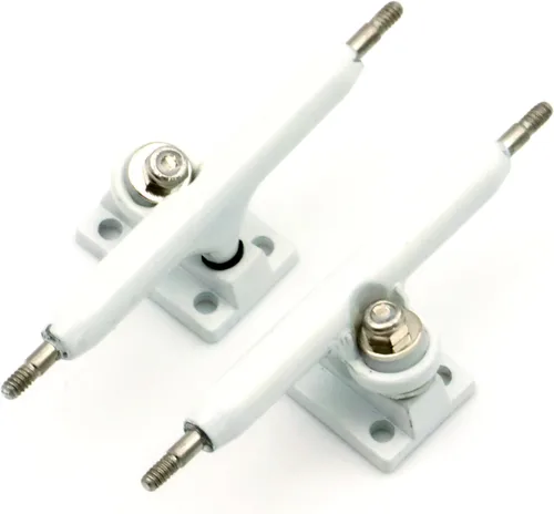 Miniatura 14 de A1 Pro Fingerboard Trucks 36 mm 34 mm 32 mm con nueva base y copa de pivote (32 mm Azul bebé)