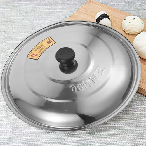 Miniatura 8 de STOBAZA Tapa universal – Tapa de acero inoxidable para ollas, se adapta a todas las ollas, sartenes/woks de 8 a 13 pulgadas