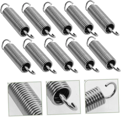 Miniatura 7 de Paquete de 10 resortes de podadora de acero inoxidable de 2.75 x 0.59 pulgadas, para tijeras de podar al aire libre, resorte de corte de rama alta