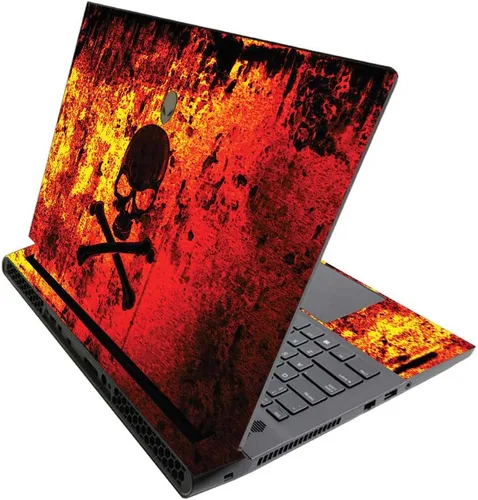 Miniatura 437 de MightySkins - Skin brillante con purpurina para Alienware M17 R3 (2020) y M17 R4 (2021) - Diversión de los años 90 Acabado duradero con purpurina