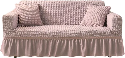 Miniatura 11 de Stretch Spandex Sofa Slipcovers,Loveseat Couches Covers with Skirt,Non Slip Soft Durable Removable Machine Washable T-Cushion Armchair Furniture