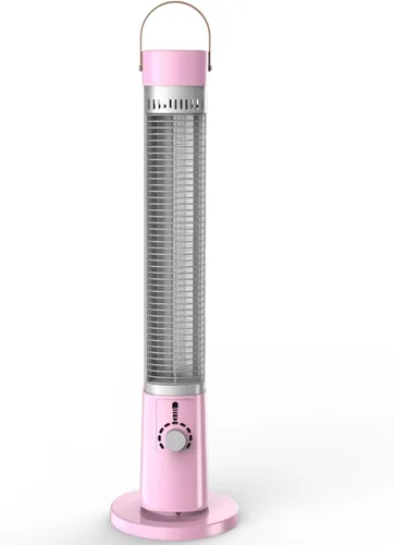 Miniatura 12 de Calentador al aire libre para patio, 32" Calentadores eléctricos por infrarrojos para interiores con control remoto, 1500W, oscilación de 60°