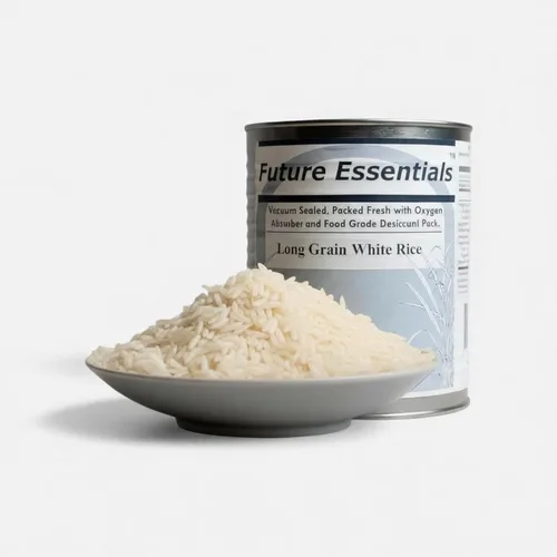Miniatura 4 de Future Essentials Arroz blanco de grano largo – Arroz blanco crudo cultivado en Estados Unidos con vida útil de 25 años – Alimento de emergencia