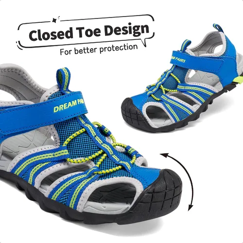 Miniatura 5 de DREAM PAIRS Sandalias deportivas de verano para niños y niñas para niños pequeños y grandes