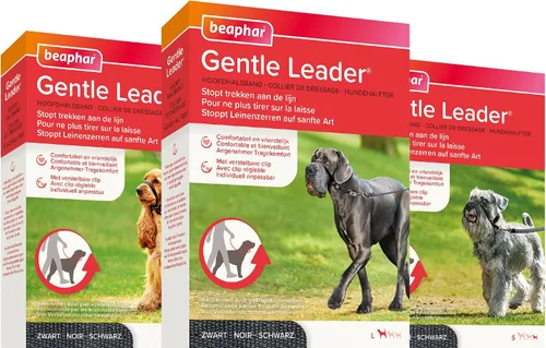 Miniatura 7 de Beaphar Gentle Leader L - Collar para cabeza de perro, 1 pieza, tela, entrenamiento amable y eficaz, sin tirones ni asfixia, razas grandes