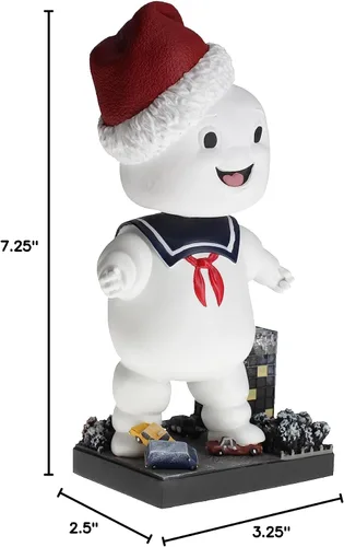 Miniatura 6 de Royal Bobbles Christmas Ghostbusters Stay Puft - Estatua coleccionable de Bobblehead