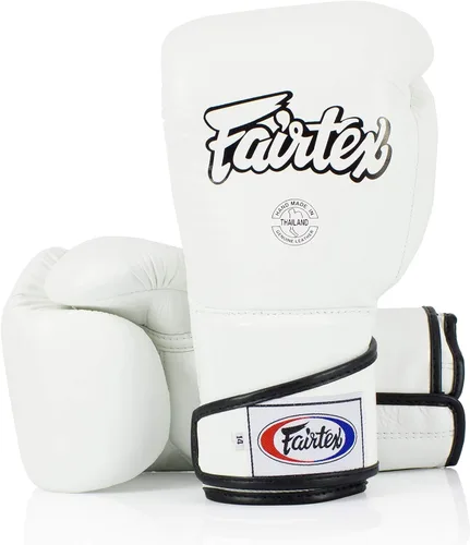 Miniatura 6 de Fairtex Guantes angulares BGV6: construcción de cuero sintético de alta calidad Diseño único, pulgar bloqueado Acolchado multicapa Ideal