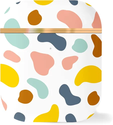 Miniatura 29 de Berkin Arts Funda compatible con AirPods de 1ª generación, funda para AirPods de 2ª generación, funda protetiva ultradelgada con llavero, arte