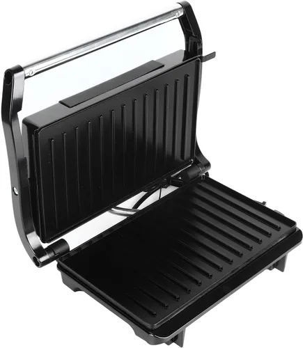 gernie Plancha de carne eléctrica de aluminio, máquina de barbacoa de baquelita para desayuno doméstico, planchas eléctricas, gernie8d56pyq7r0
