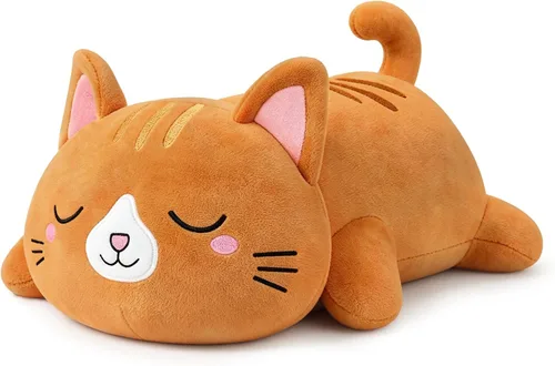 Miniatura 14 de TOYSYM Animales de peluche con peso, animal de peluche de ajoltol con cuentas pesadas, bonita almohada de juguete de peluche, regalos para adultos