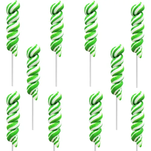 Paletas de torsión del día de San Patricio, caja de recuerdos de fiesta, envueltas individualmente (paquete de 24)