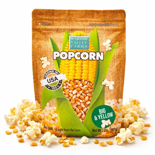 Miniatura 13 de Palomitas de maíz extra grandes en forma de hongo - Wabash Valley Farms, palomitas de maíz grandes en forma de hongo para reventar, granos