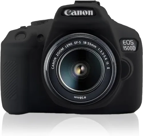 Miniatura 11 de Canon EOS Rebel T6 T7 T5 - Funda protectora de silicona suave antiarañazos para cámara réflex digital Canon EOS 1500D Rebel T7 / EOS 1300D Rebel T6