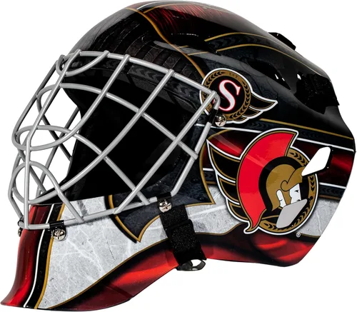 Miniatura 26 de Franklin Sports mini máscara para portero con logo de la NHL