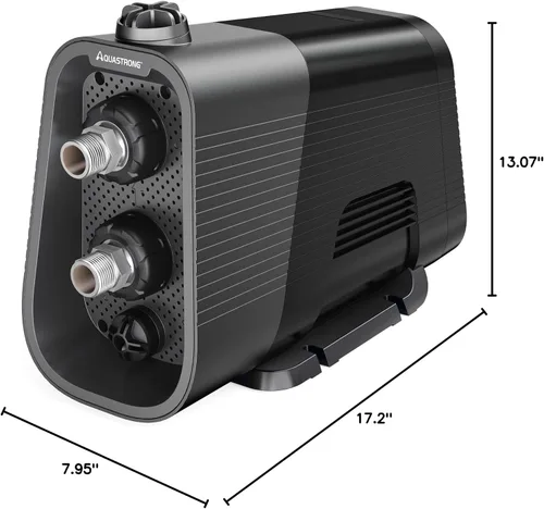 Miniatura 8 de Bomba Aquastrong Smart 45 de presión de agua para toda la casa 80 PSI, 115V automática de velocidad variable, presión constante, diseño integrado