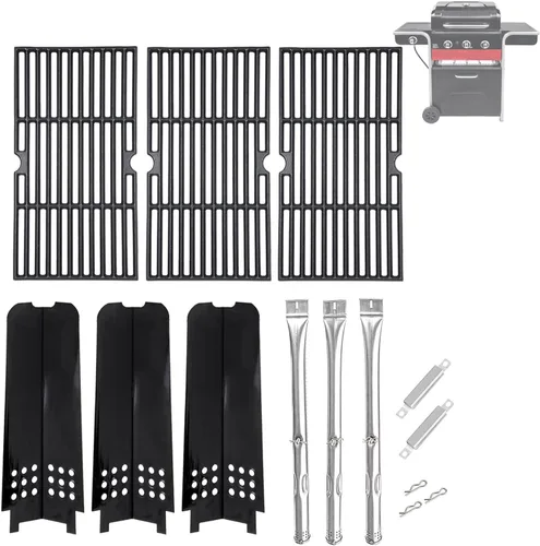 Piezas de repuesto de parrilla para Charbroil Gas2Coal 3 quemadores 463370519 463370516 463340516 466370516 463336818 463370518 463341918