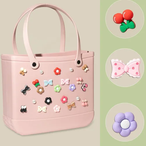 Miniatura 46 de Mon Caramel Resina Bolsa de Playa Accesorios Encantos,Resina Playa Totes Accesorios Insertos,Daisy Flower Bag Charms