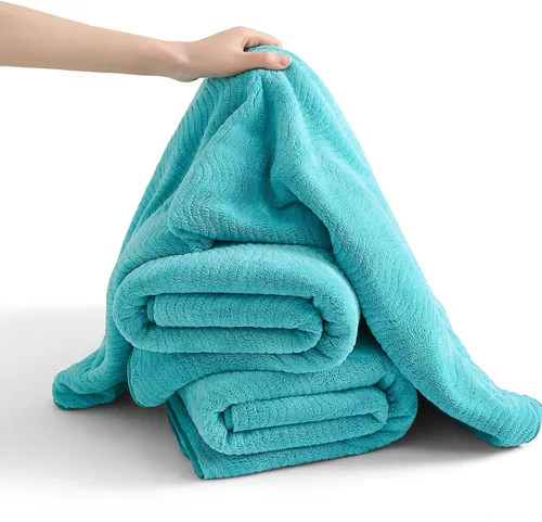 Miniatura 4 de Juego de toallas de baño de 8 piezas 2 toallas de baño grandes de gran tamaño, 2 toallas de mano y 4 paños Juego de toallas de baño ultrasuaves